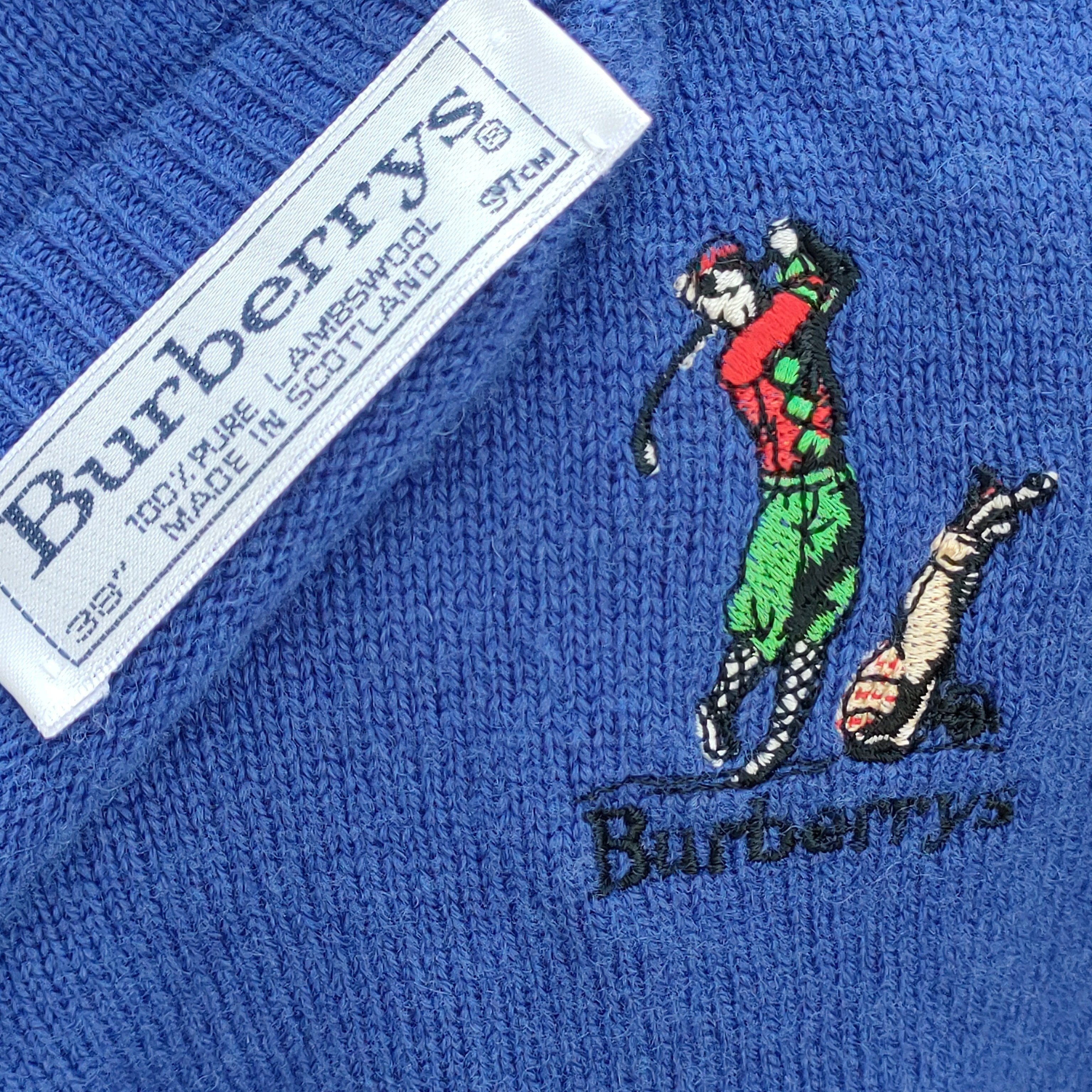 80s/90s/スコットランド製】バーバリーBurberry/バーバリーズBurberrys