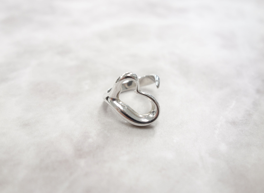 Tiffany & Co ティファニー オープンハート リング 指輪 silver925 12 ...