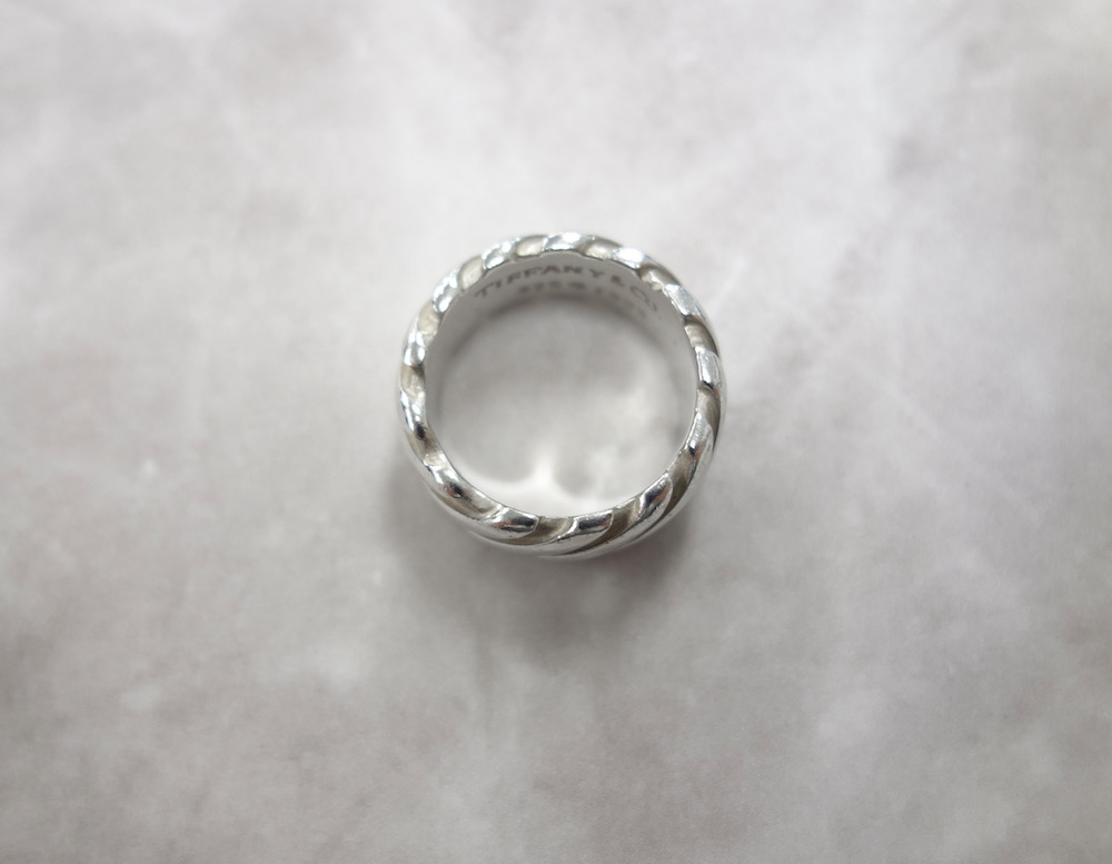 Tiffany & Co ティファニー ツイストトルネード リング 指輪 silver925