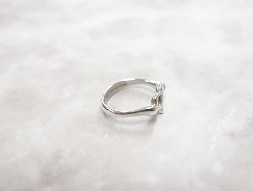 Tiffany & Co ティファニー オープンハート リング 指輪 silver925 12 ...