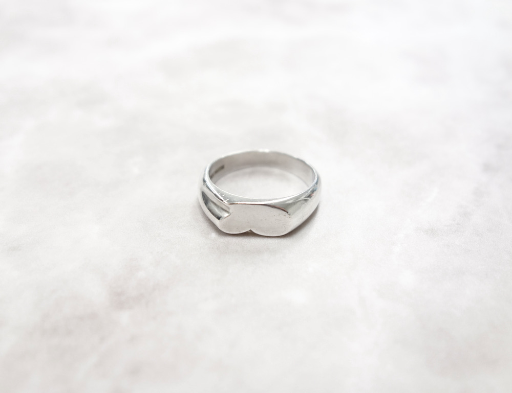 Tiffany & Co ティファニー カーブドハート リング 指輪