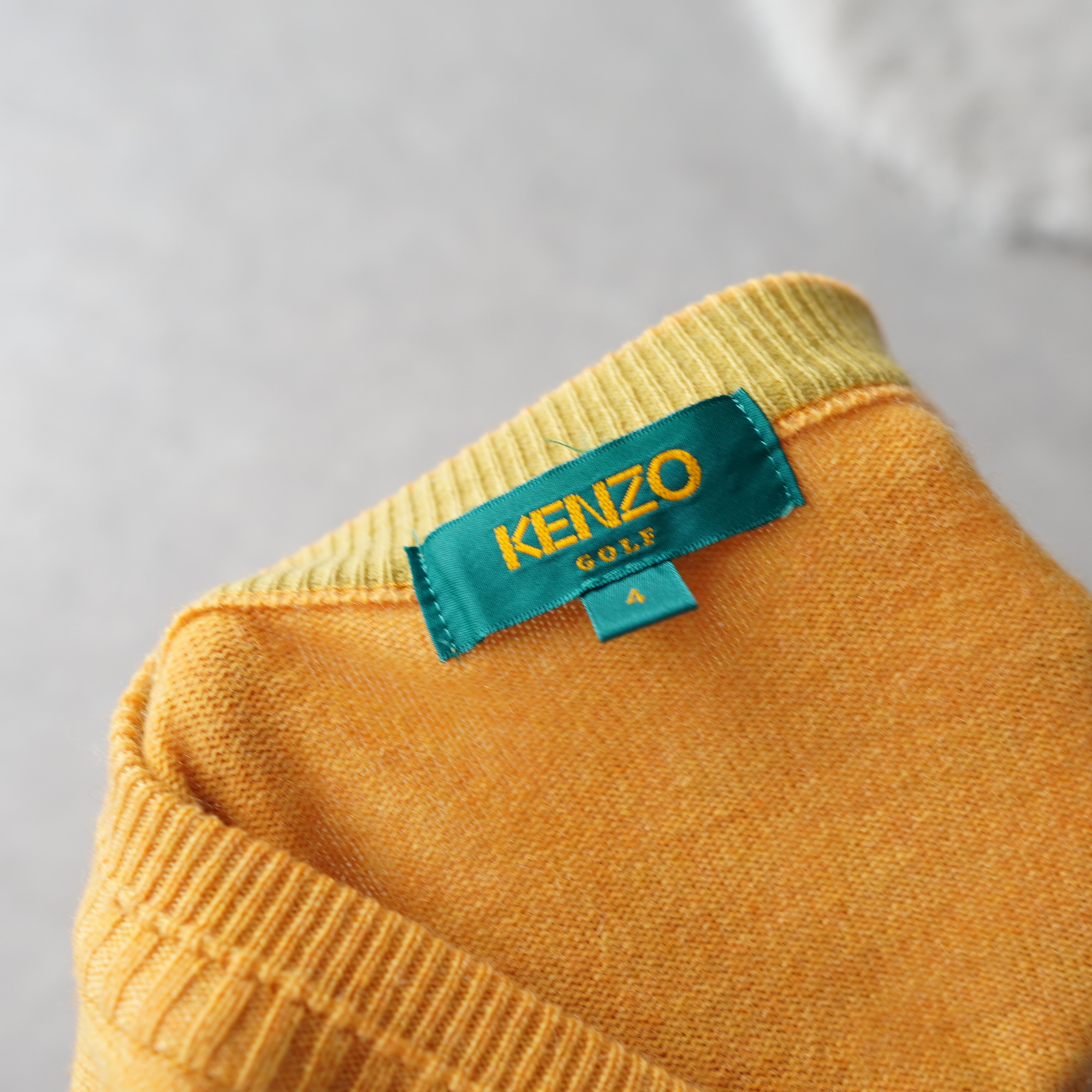 KENZO ケンゾー ニット セーター ロゴ刺繡 日本製 XLサイズ | Vintage.City