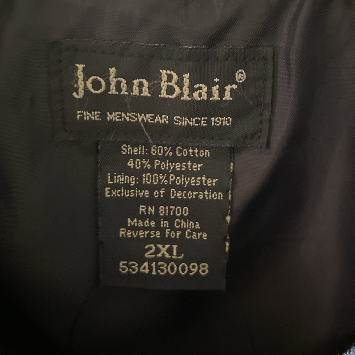 John Blair ジョン・ブレア　ダービージャケット　C520 カップインショルダー | Vintage.City 古着屋、古着コーデ情報を発信