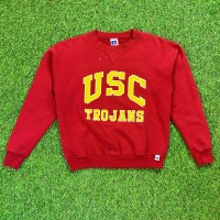 【Lady's】90s USC TROJANS スウェット シャツ / Made In USA 古着 Vintage ヴィンテージ カレッジ 赤 レッド YOUTH | Vintage.City 古着屋、古着コーデ情報を発信