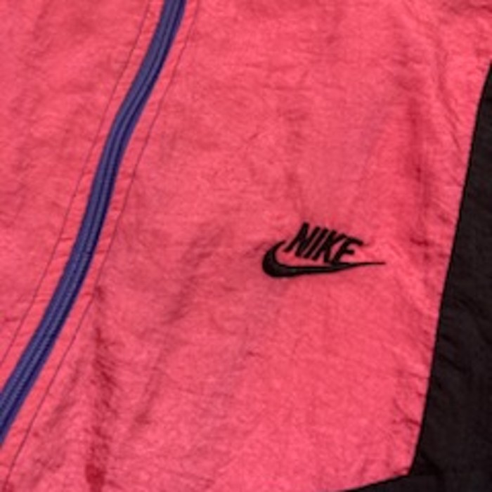 NIKE ナイキ / 90s / ナイロンジャケット / XL / ブルー✖️ピンク ...