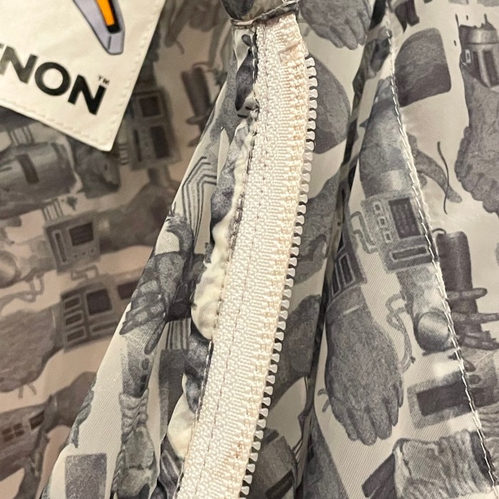 激レア MADE IN JAPAN製 PHENOMENON 2008年モデル フルジップシースルージャケット グレー×ホワイト Mサイズ | Vintage.City 古着屋、古着コーデ情報を発信