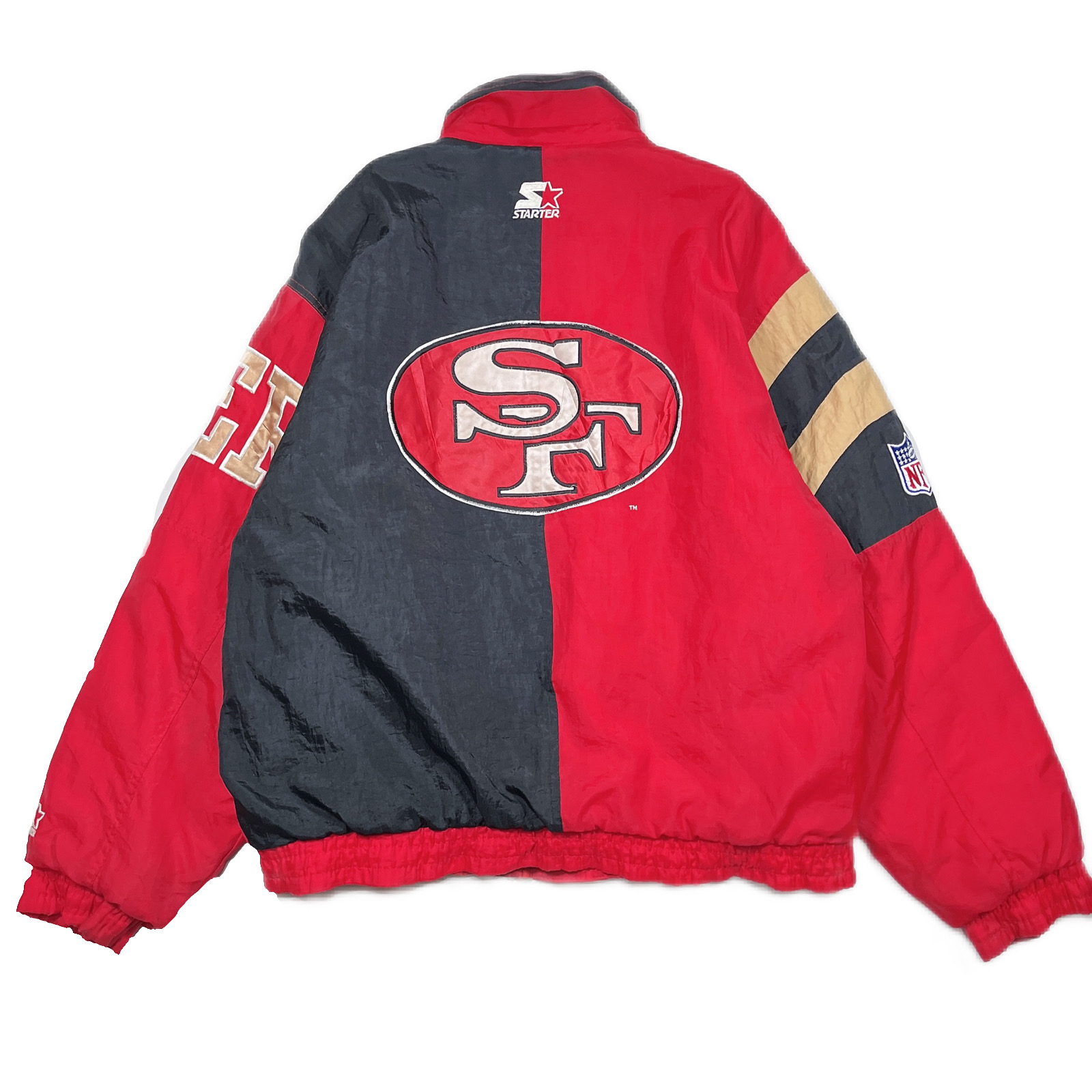 Lsize NFL STARTER 49ERS nylon jacket 231105001 アメフト スターター ...