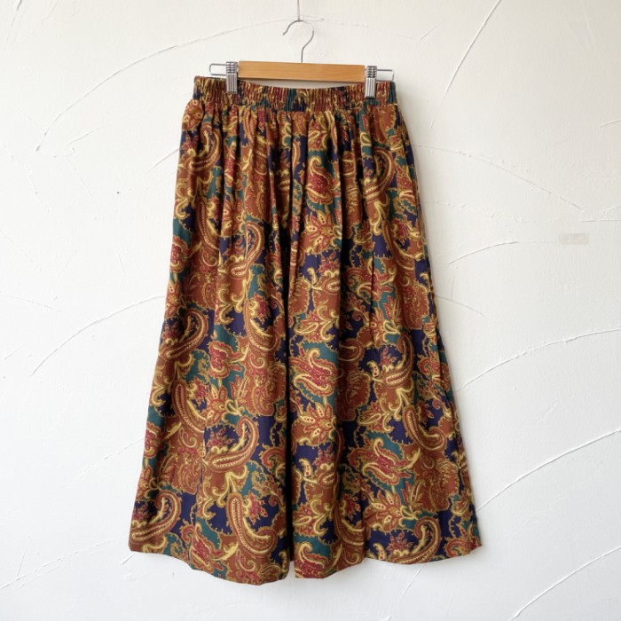 Paisley patterned skirt ペイズリー柄 スカート | Vintage.City
