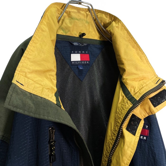 90s TOMMY HILFIGER OUTDOORS zip-up nylon jacket | Vintage.City 古着屋、古着コーデ情報を発信