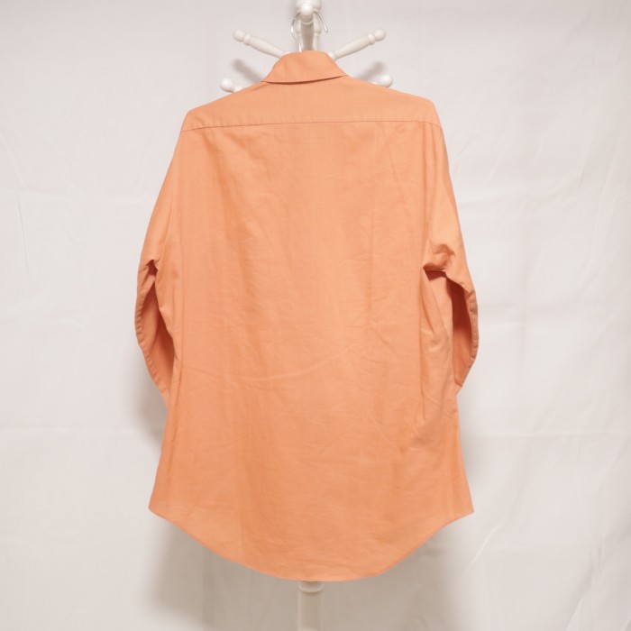Sears Poly-cotton Shirt Salmon Pink | Vintage.City 빈티지숍, 빈티지 코디 정보