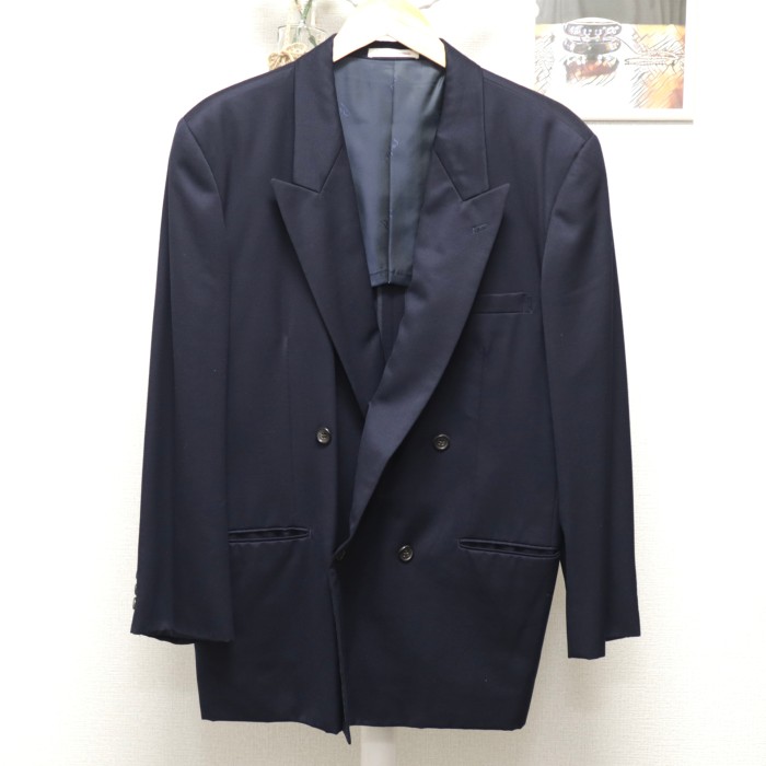 Papas Set-Up Suit Navy | Vintage.City 古着屋、古着コーデ情報を発信