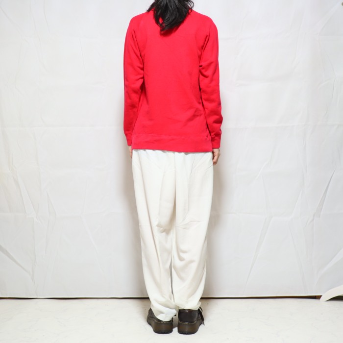60s Character Vintage Sweat Shirt Red | Vintage.City 古着屋、古着コーデ情報を発信