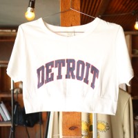 Champion DETROIT Tops White | Vintage.City 古着屋、古着コーデ情報を発信