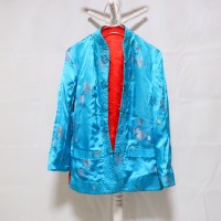 Reversible Chinese Jacket Blue&Red | Vintage.City 古着屋、古着コーデ情報を発信