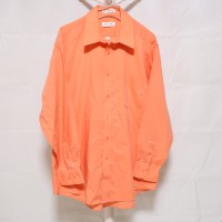 pierre cardin Poly-Cotton Shirt Orange | Vintage.City Vintage Shops, Vintage Fashion Trends