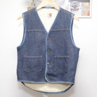 60〜70s Carhartt Denim Vest Blue | Vintage.City 빈티지숍, 빈티지 코디 정보