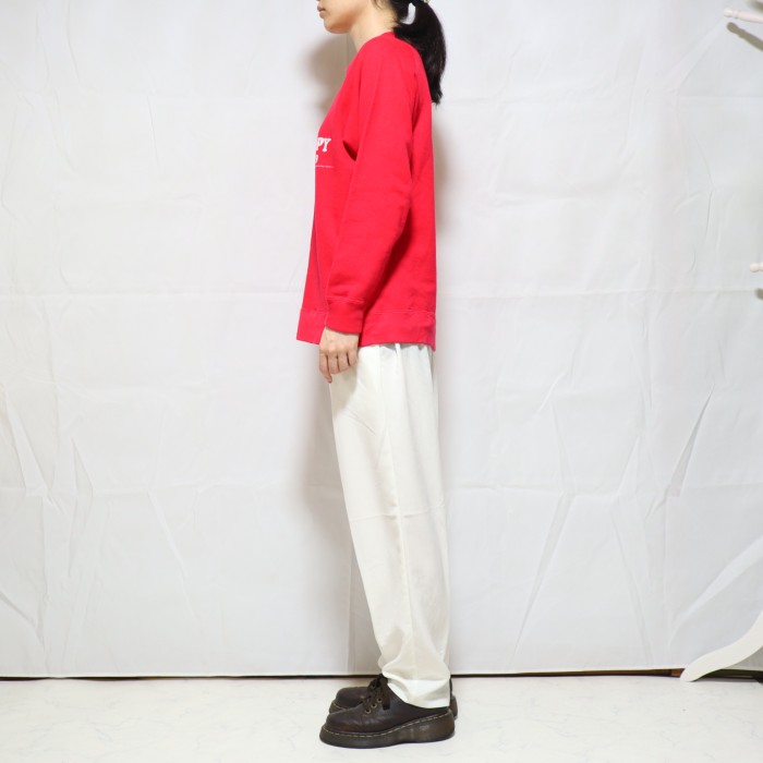 60s Character Vintage Sweat Shirt Red | Vintage.City 古着屋、古着コーデ情報を発信
