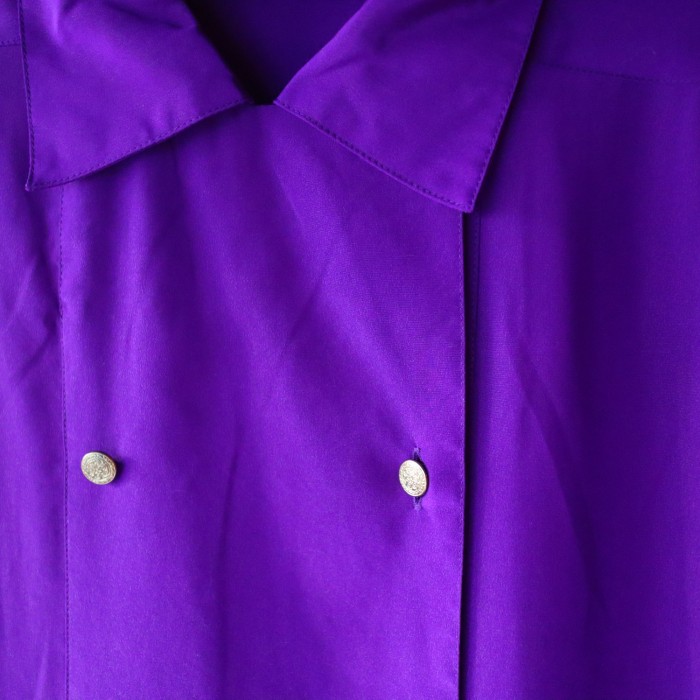 pierre cardin Double Shirt Purple | Vintage.City 빈티지숍, 빈티지 코디 정보