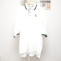 Character One Point Polo Shirt White | Vintage.City Vintage Shops, Vintage Fashion Trends