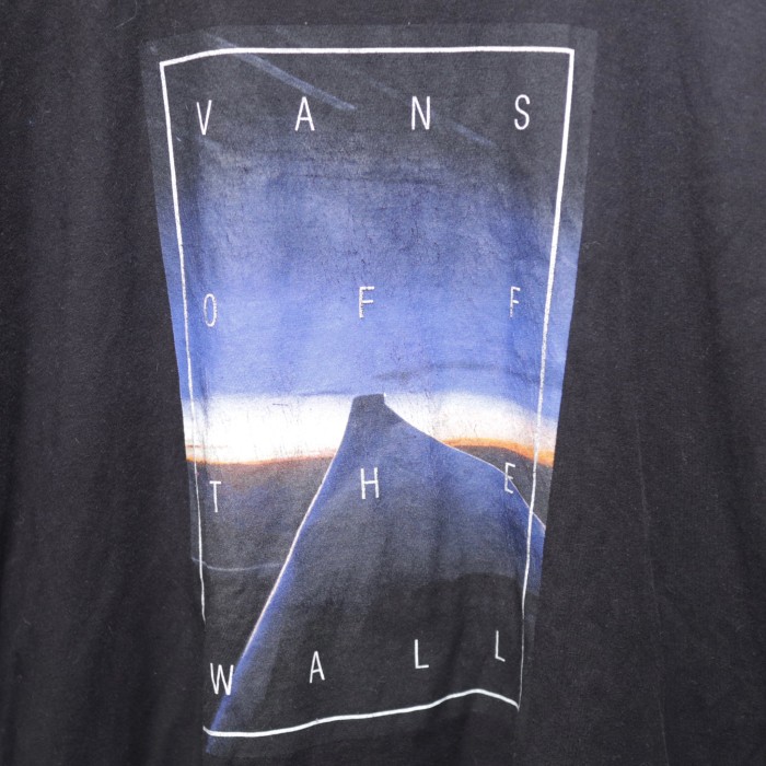 VANS Front Print T-shirt Black | Vintage.City 빈티지숍, 빈티지 코디 정보