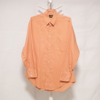 Sears Poly-cotton Shirt Salmon Pink | Vintage.City 古着屋、古着コーデ情報を発信