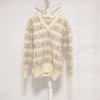 Jantzen Birds Pattern Knit Sweater | Vintage.City 古着屋、古着コーデ情報を発信