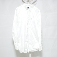TOMMY HILFIGER Button Down Shirt White | Vintage.City 古着屋、古着コーデ情報を発信