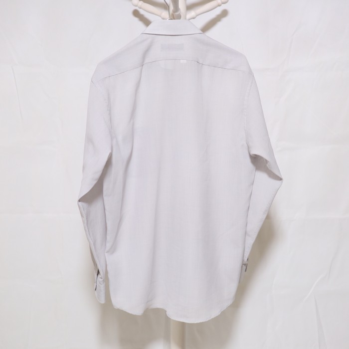 pierre cardin Poly-Cotton Shirt Gray | Vintage.City 古着屋、古着コーデ情報を発信