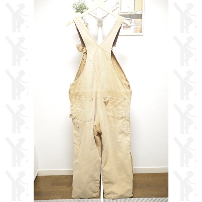 Carhartt Duck Overall Beige | Vintage.City 古着屋、古着コーデ情報を発信