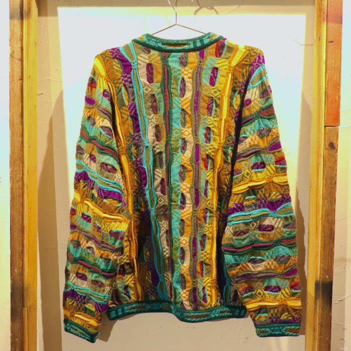 COOGI 3D Knit Sweater Earth | Vintage.City 빈티지숍, 빈티지 코디 정보