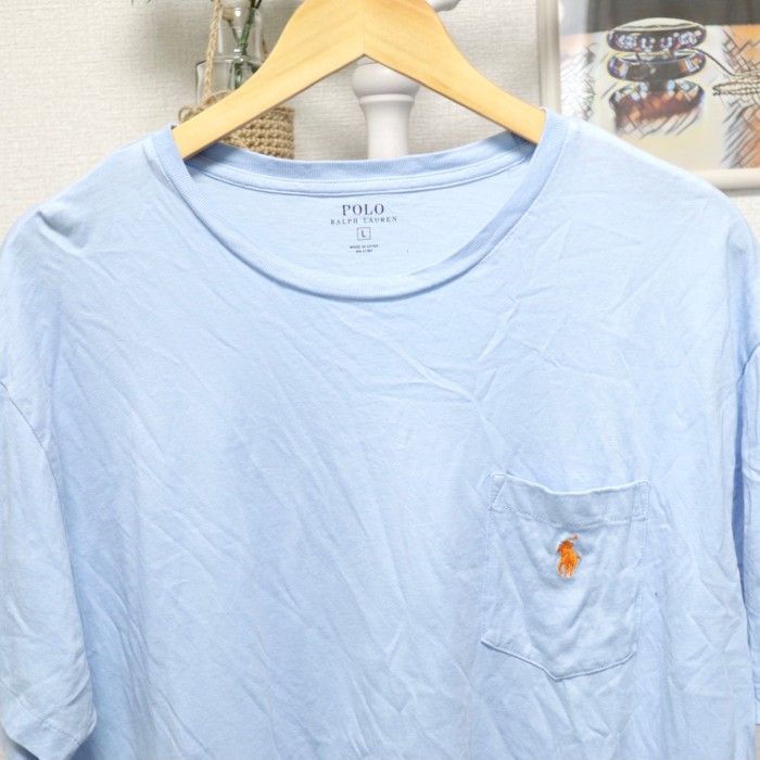 Polo Ralph Lauren Pocket T-Shirt | Vintage.City 古着屋、古着コーデ情報を発信