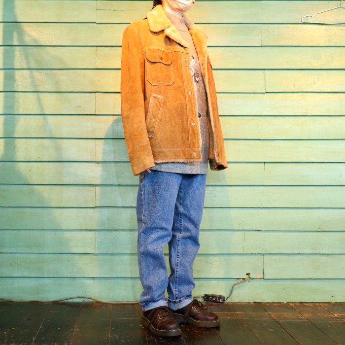 70s J.C.Penney Suede Jacket Beige | Vintage.City 古着屋、古着コーデ情報を発信