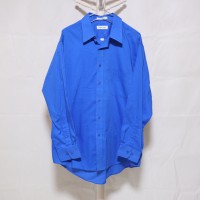 pierre cardin Poly-Cotton Shirt Blue | Vintage.City 古着屋、古着コーデ情報を発信