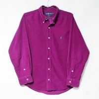 Ralph Lauren Corduroy Shirts Purple | Vintage.City 古着屋、古着コーデ情報を発信