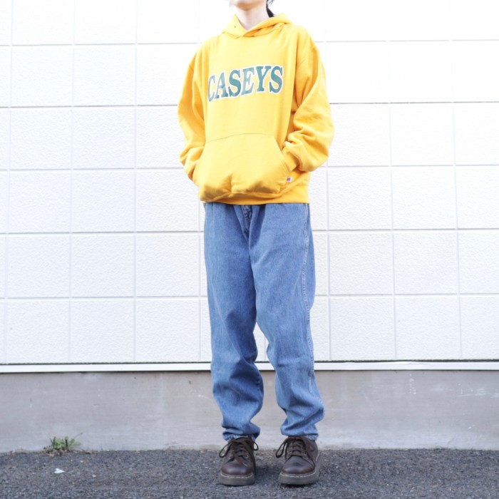 RUSSELL ATHLETIC CASEYS Hoodie Yellow | Vintage.City 古着屋、古着コーデ情報を発信
