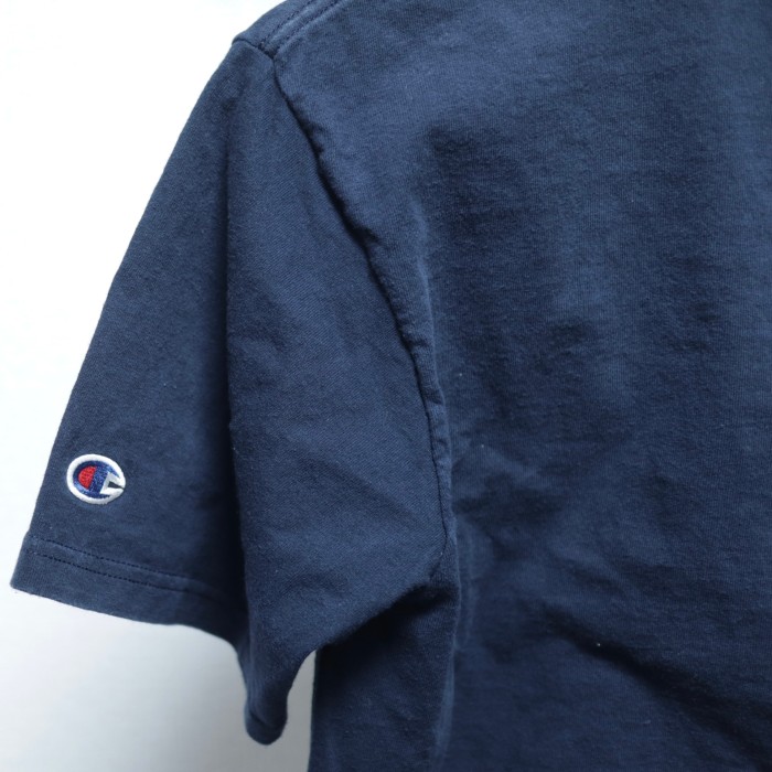 Champion Notre-Dame T-Shirt Navy | Vintage.City 古着屋、古着コーデ情報を発信