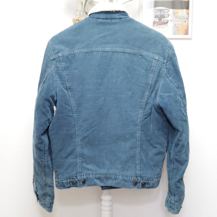 Levi's Corduroy Boa Jacket Blue | Vintage.City 빈티지숍, 빈티지 코디 정보