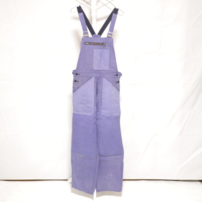 Mole Skin Work Overall Navy | Vintage.City 古着屋、古着コーデ情報を発信