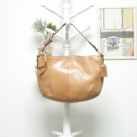 COACH Leather Hand Bag Camel | Vintage.City 빈티지숍, 빈티지 코디 정보