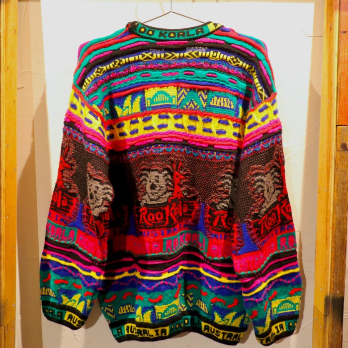 COOGI 3D Knit Sweater Animal | Vintage.City 古着屋、古着コーデ情報を発信