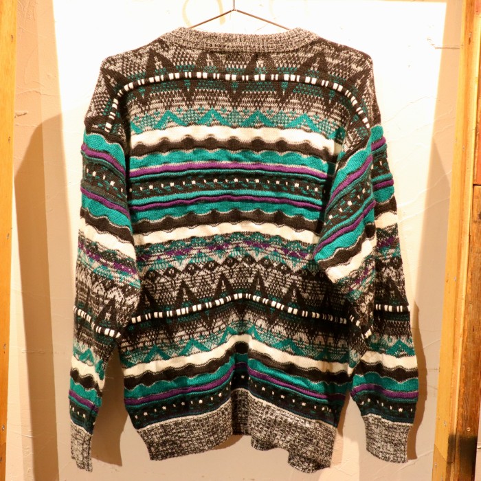 3D Knit Sweater Cool | Vintage.City Vintage Shops, Vintage Fashion Trends