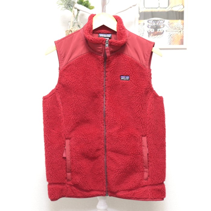 Patagonia Boa Vest Red | Vintage.City 빈티지숍, 빈티지 코디 정보