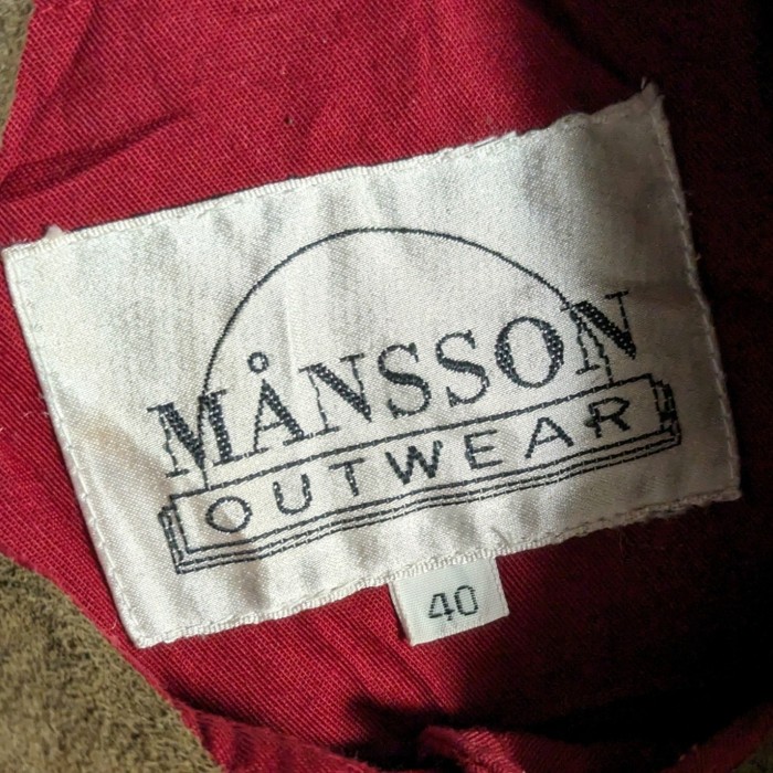 MANSSON 1980s カラーロングコート ボタン 赤 レッド | Vintage.City 古着屋、古着コーデ情報を発信