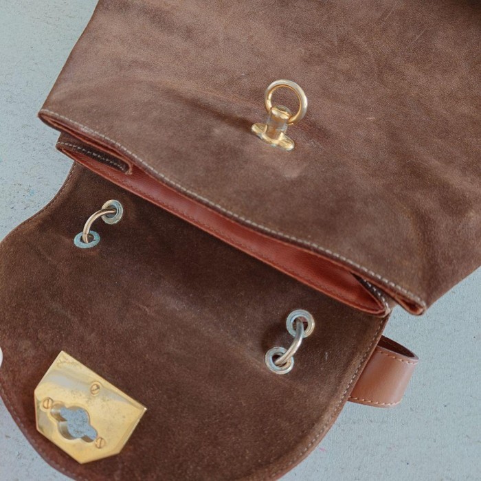 OLD NINA RICCI　suede handbag ニナリッチ　レディース　スウェード　ハンドバッグ | Vintage.City 빈티지숍, 빈티지 코디 정보