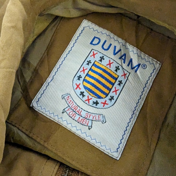 DUVAM 1990s ブルゾン ジップアップジャケット ベージュ フランス | Vintage.City 古着屋、古着コーデ情報を発信