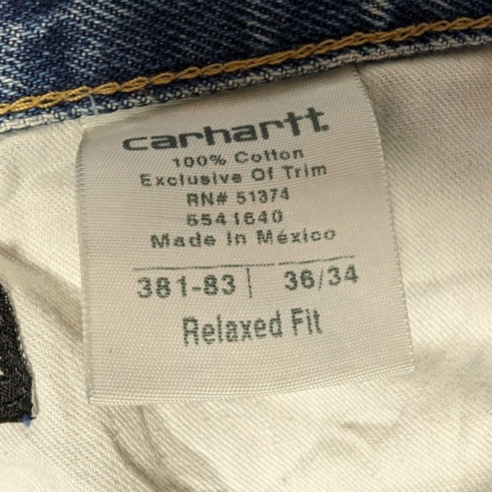 1990s CARHARTT カーハート ショートデニムパンツ。 | Vintage.City 古着屋、古着コーデ情報を発信