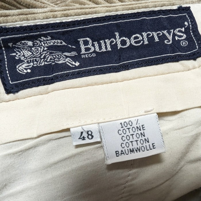 1990s BURBERRY バーバーリー コーデュロイパンツ ベージュ。 | Vintage.City 古着屋、古着コーデ情報を発信