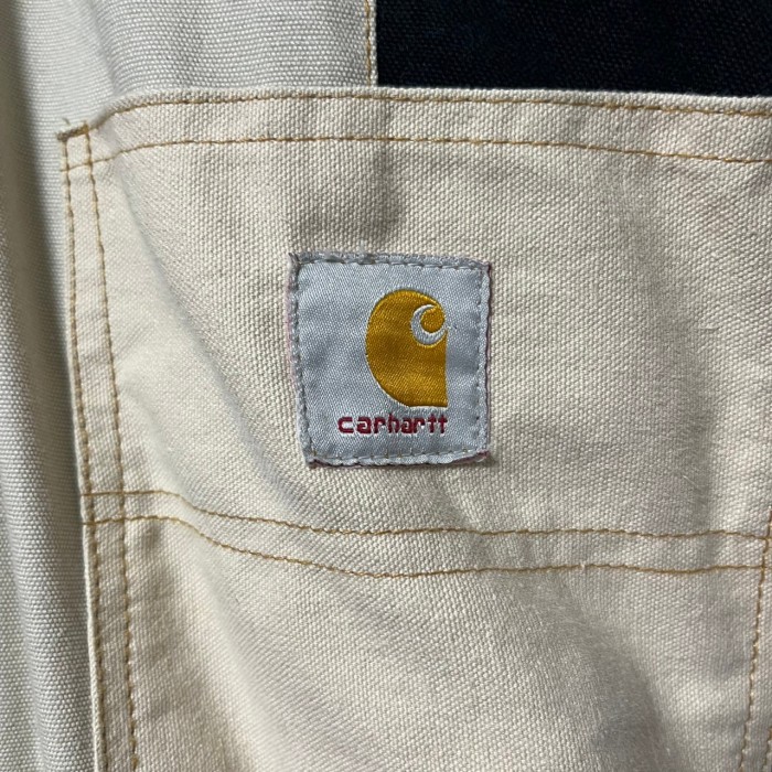 carhartt カーハート リメイクジャケット 刺繍ロゴ ワンポイントロゴ