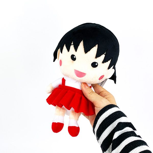 ちびまる子ちゃん ぬいぐるみ3 まる子 インテリア レッド