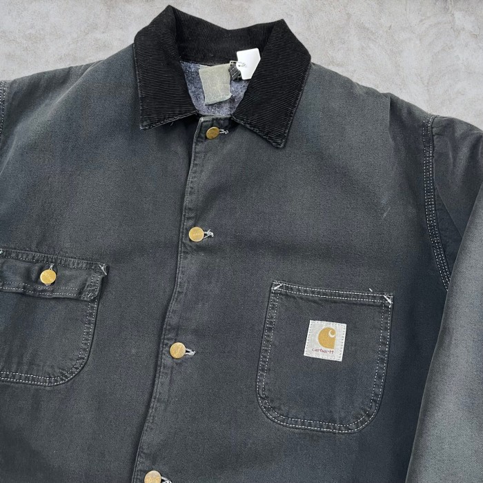 80’s~90’s Carhartt Michigan Chore Coat “後染めブラック” | Vintage.City 古着屋、古着コーデ情報を発信